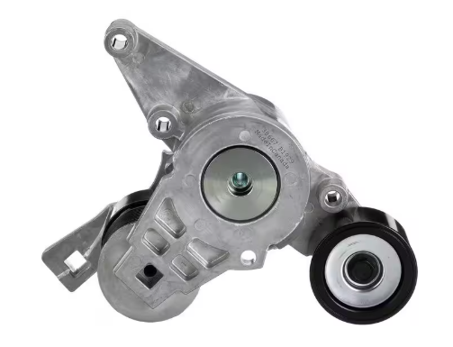 Belt tensioner for Detroit DD13 and DD15 engines, part 38667, side view