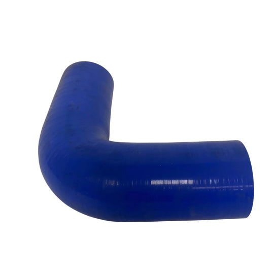 Poly reinforced 4-ply 90 degree coolant elbow for heavy duty trucks