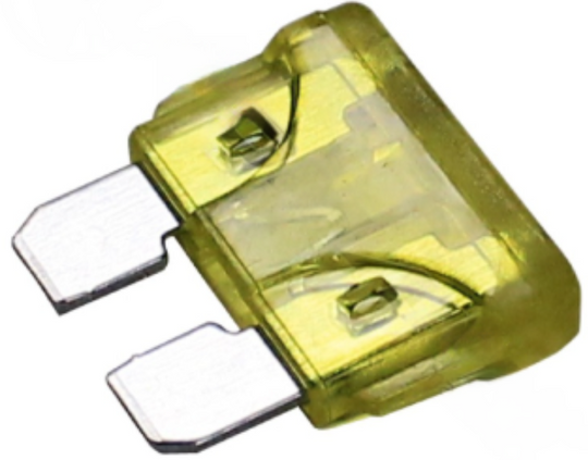 20 amp blade fuse 5 pack for truck electrical, parts ATC20, ATO20
