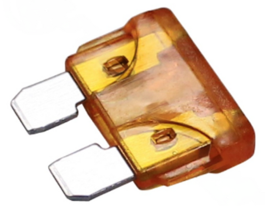 5 amp blade fuse 5 pack for truck electrical, part 577.ABF5
