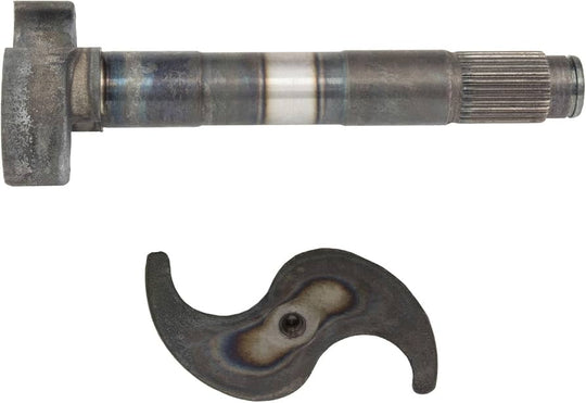 Left hand brake camshaft, 1.5-28 spline, 24-1/16 inch, parts 04455, 17725