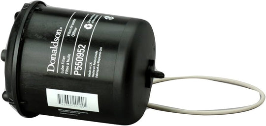 Cartridge oil filter for heavy duty trucks