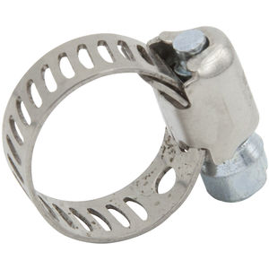 Stainless worm drive hose clamp #6, 5/16 to 7/8 in diameter, Dynaflo 522C series