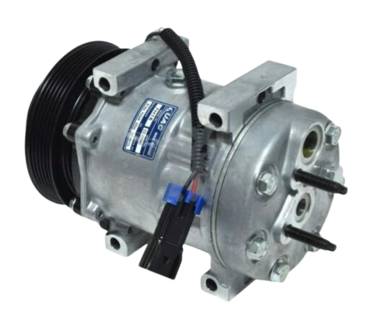 Air conditioning compressor 7H15 type for Peterbilt and Kenworth, F69-1015-111