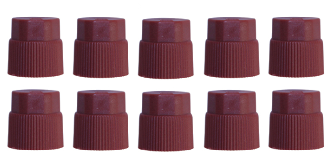 AC port cap JRA type 16mm red for truck air conditioning, 16-3444