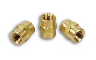 Brass coupling fitting, 1/8 inch, part BP103-2