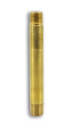 Brass long nipple, 1/8 x 3 inch, part 177.9113A3
