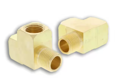 Brass street tee fitting, 1/2 inch, part 177.9107D
