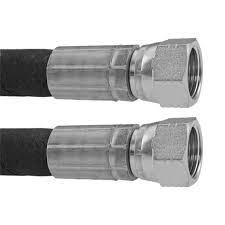 18 in compressor discharge hose for Freightliner, 2 female SAE swivel, #10 wire braid
