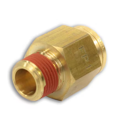 Brass male connector, 5/8 x 3/8 inch, part 177.13B6810C