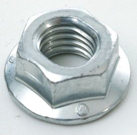 Flanged lock nut 1/2in-13, part FLNC102