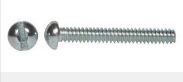 1/4-20 x 1 slotted round head zinc machine screw, part 27683