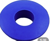 Blue poly small face gladhand seal for truck air lines
