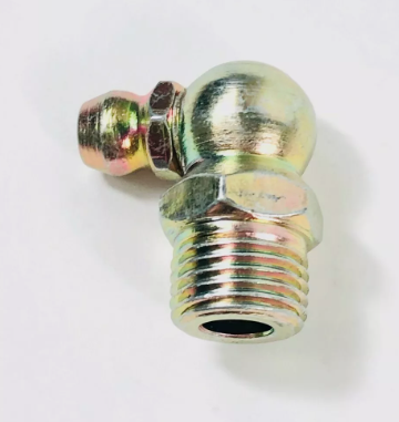 90 degree 1/8 pipe grease zerk fitting for trucks, part Z1613, detail view