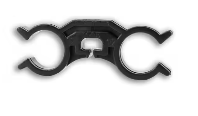 Hose separator for two 1/2in ID hoses