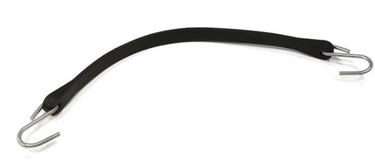 Rubber tarp strap bungee, 15 inch, parts 201015, 490001