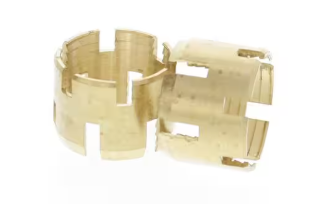 Castellated sleeve, 3/8 inch