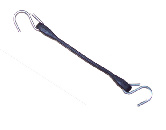 Rubber tarp strap bungee, 9 inch, parts 5409, 201009