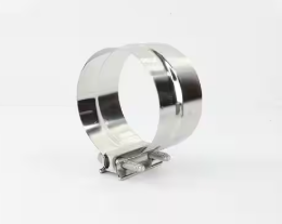 Preformed stainless steel exhaust band clamp 5 in, part TLC500S