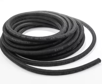 3/4in ID hydraulic hose sold per foot, for hydraulic oil, mineral oil, and antifreeze