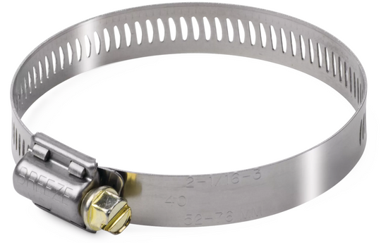 Heavy duty standard hose clamp #28 for semi trucks, part 50-2528