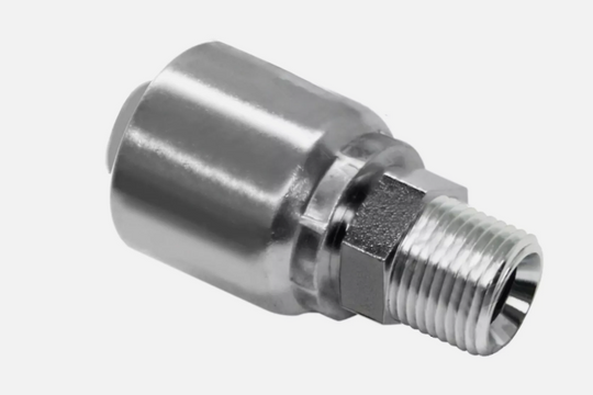 Hydraulic hose fitting, NPTF male, part 14615-0608