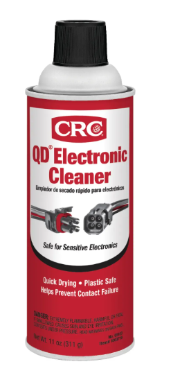 CRC QD quick dry electronic cleaner, 11 oz, part 05103