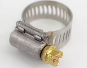 Breeze stainless hose clamp, 0.81in to 1.50in, 5/16in hex screw