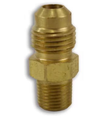 Flared male connector 5/16 x 1/8, part F48-5-2
