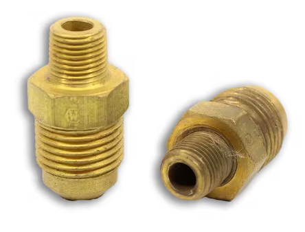 Flared male connector 3/8 x 1/8, part F48-6-2
