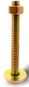 Caging bolt assembly for air brake chamber repair, replaces 800921