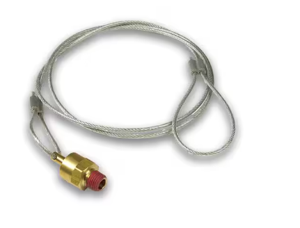 Drain valve with 36 in cable, part 12103 1613620C2 401045