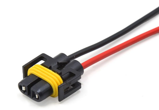 H11 H8 880 881 female adapter wiring harness sockets for headlights and fog lights