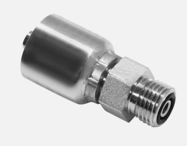 Hydraulic hose fitting, ORFS male, part 14730-0404