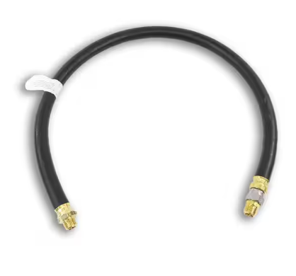 Brake chamber air hose, 3/8in x 30in with swivel end, part 1613066