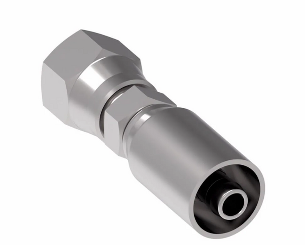 Hydraulic hose fitting, ORFS female, part B2-OFFX-1010