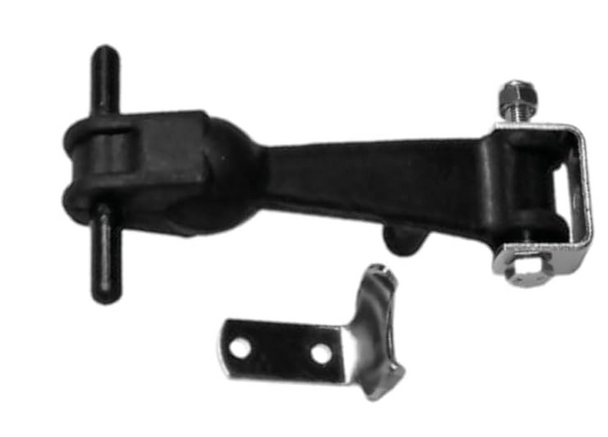Hood latch with clamp for Peterbilt trucks, part 2302700