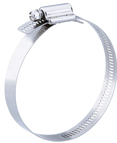 Hose clamp 4 to 6-1/8 in for heavy duty trucks