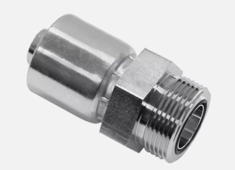 Hydraulic hose fitting, ORFS male, part 14730-1216