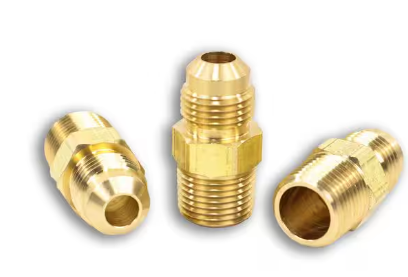 Flared male connector 3/8 x 3/8