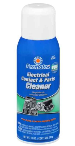 Electrical contact and parts cleaner, 16 oz