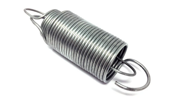 Double tension spring for Jost fifth wheels