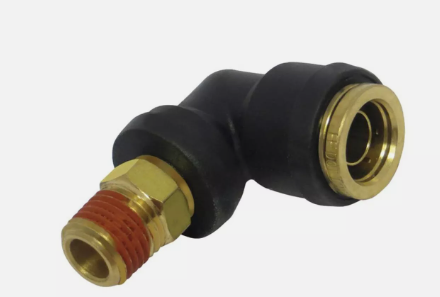 PLC swivel male elbow DOT 1/2 x 1/4 inch, part 369PTC84