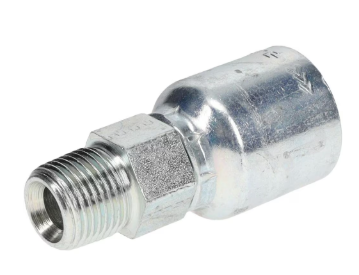 Hydraulic hose fitting, NPTF male, part B2-NPM-1008