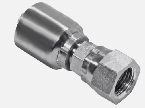 Hydraulic hose fitting, JIC 37 female, part 14400-0406