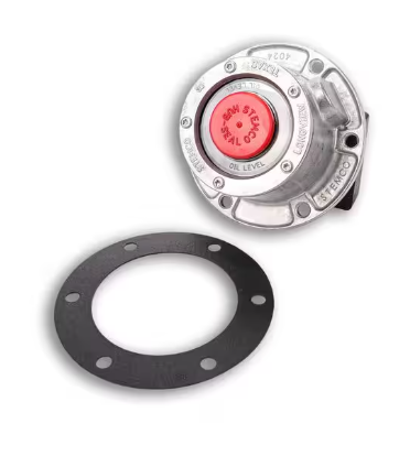 Hub cap with mounting hardware