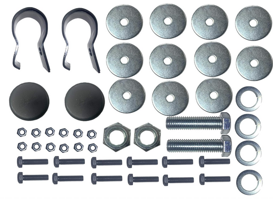 Hardware kit for poly quarter fenders, part 562.9113