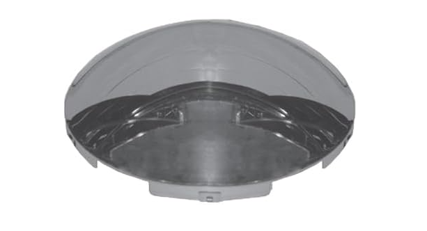 Chrome front hub cap 5 notch for semi trucks