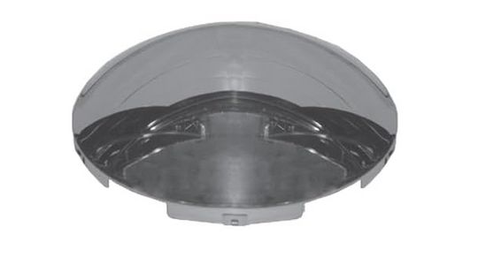 Chrome front hub cap 5 notch for semi trucks