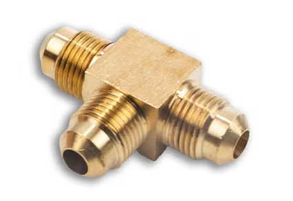 Flared union tee 3/8, part F44-6